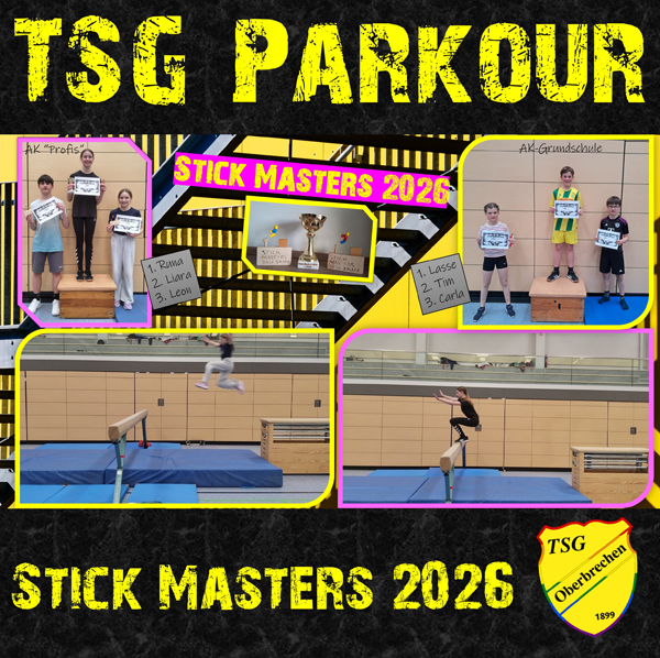 Parkour Stick Masters 2026 Brechen Limburg
