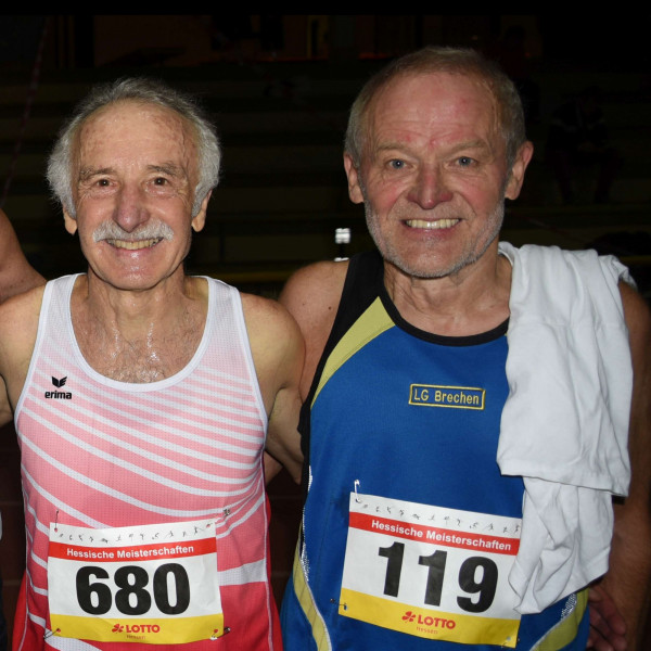 Herbert Hecker bei den 20. Deutschen Hallen Meisterschaften Masters 2024