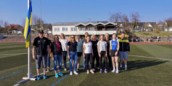 Spendenlauf der TSG - für die UNO - Flüchtlingshilfe 2022