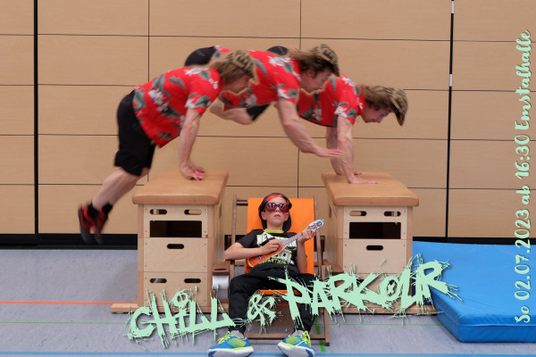Chill & Parkour Aktionstag Double Kong