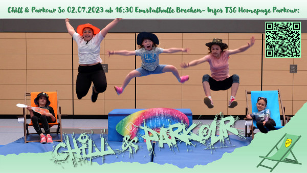 Chill & Parkour Aktionstag Flyer
